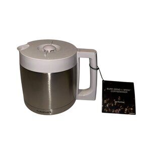 New Open Cuisinart DGB-850 Burr Grind Brew 10 Cup Coffeemaker Thermal Carafe